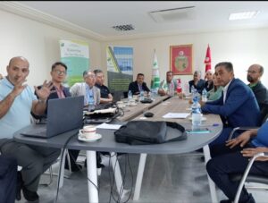 Read more about the article A working meeting with Chinese representatives of “SUPERMAP” and the head of the TOPGEO design office, the exclusive representative of SUPERMAP in Tunisia